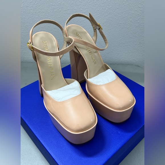 152MM Skyhi Patent Leather Platform Pumps - Picture 5 of 8